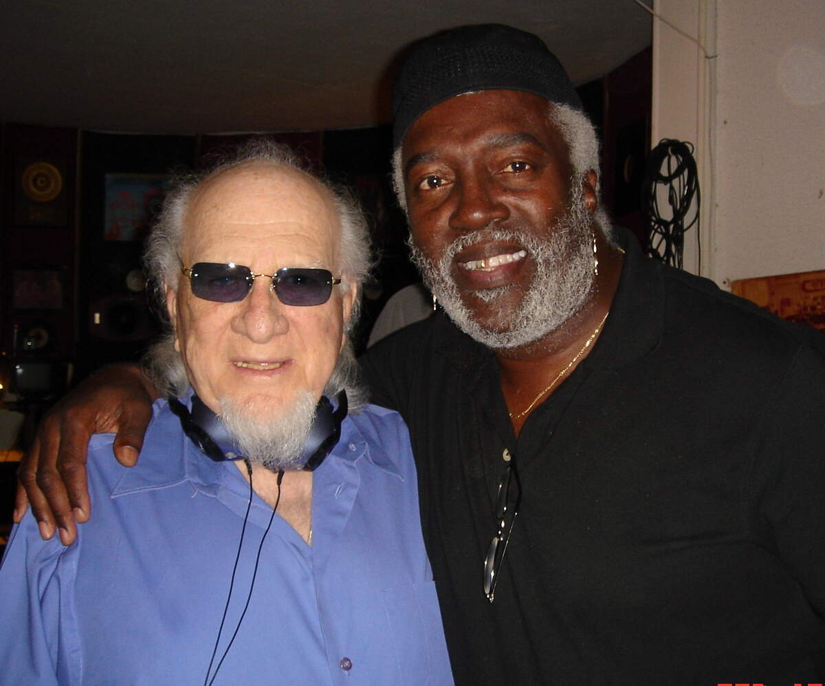 TK Productions co-founder Henry Stone and singer-musician Benny Latimore in an undated photo.